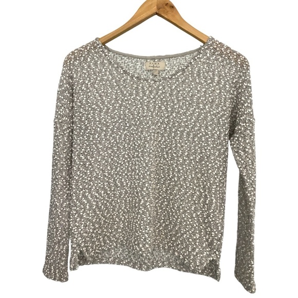 ZARA Trafaluc Textured Lightweight Sweater with Sparkle, Size S - Picture 3 of 7